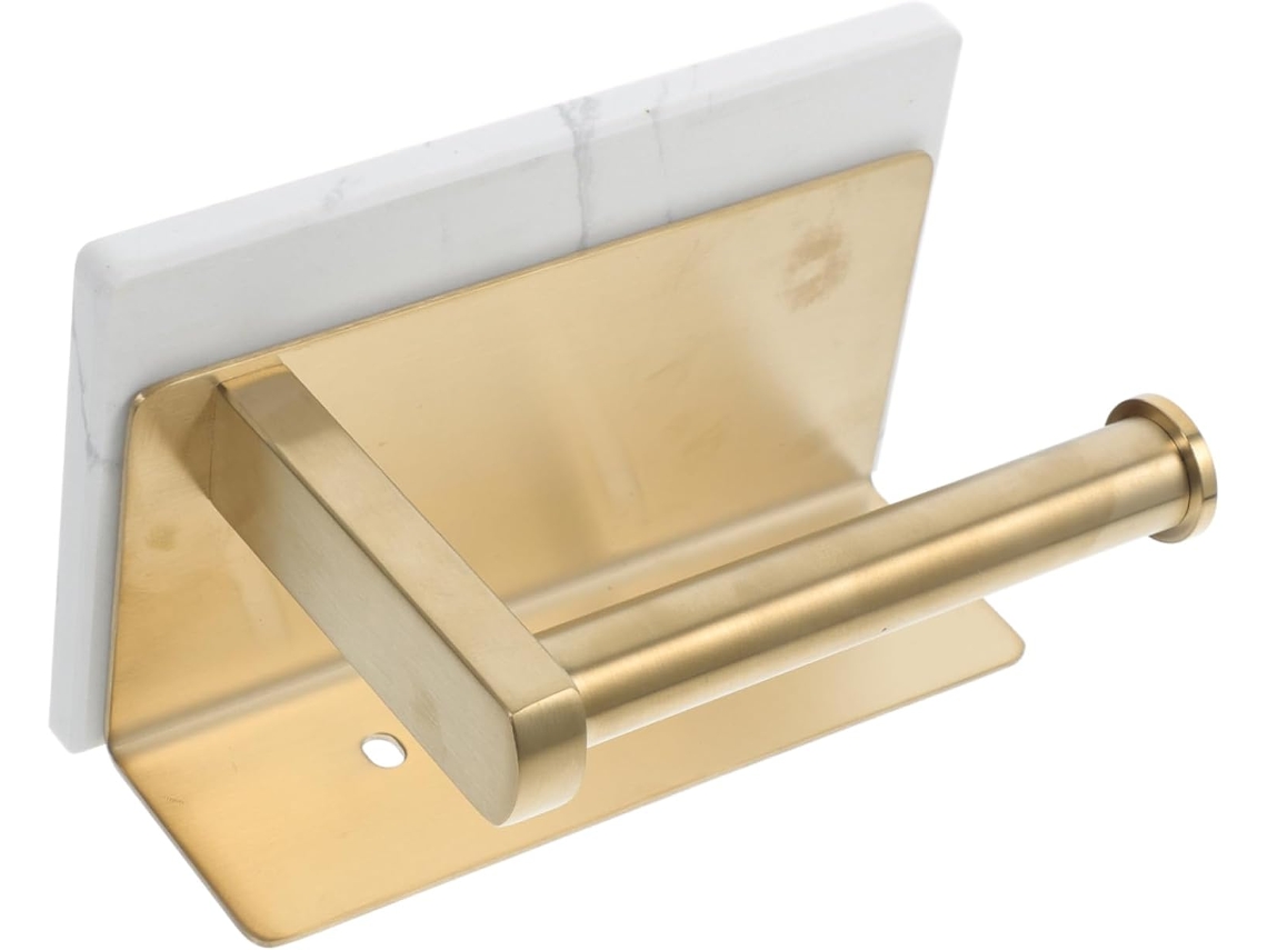 Soporte De Papel Higiénico De Pared Con Estante - Accesorio De Baño