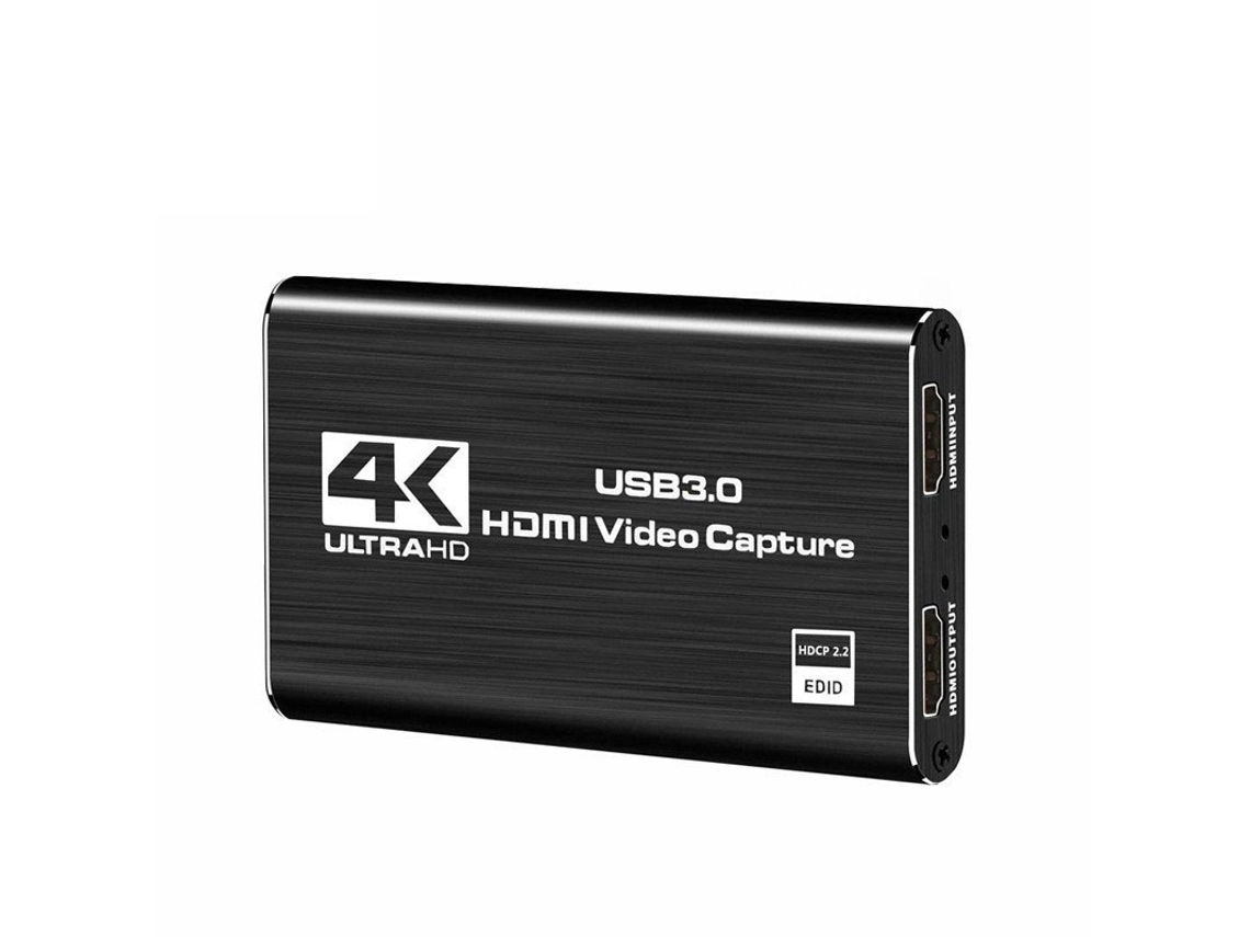 TARJETA DE CAPTURA DE VÍDEO CAPTURADORA 4K 1080 HDMI USB