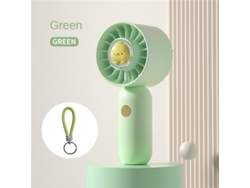 Mini ventilador MDUG con forma de pato, 3 velocidades, batería de 502 mAh, para mantenerte fresco en verano.