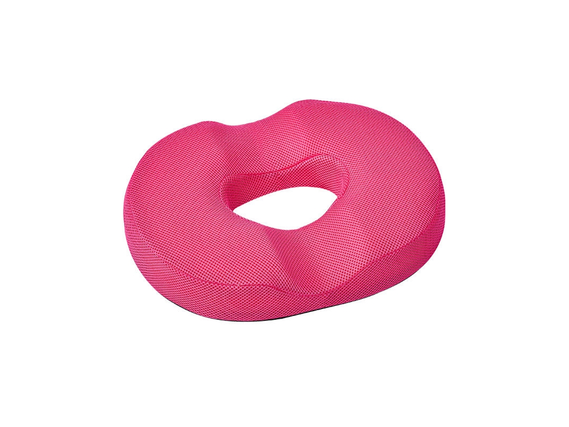 Almofada De Espuma Viscoelástica Eifson Com De Gel , Para Alívio Do Cóccix, Hemorroidas E Ciática (vermelho Rosado)