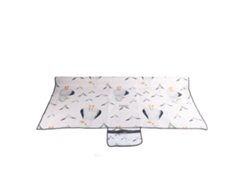 Alfombrilla Antideslizante Para Trona De Bebé, Grande, Lavable, Alfombra De Picnic Multiusos.