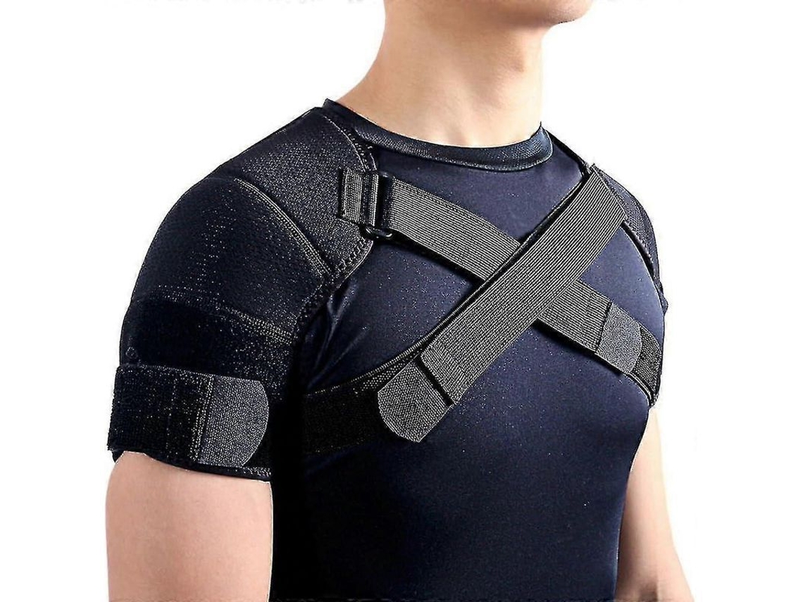 Soporte Doble Para El Hombro Para Aliviar El Dolor, Soporte Ajustable Para Hombres Y Mujeres, Manguito Rotador