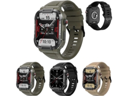 Reloj inteligente Mk66, pantalla táctil completa, llamadas Bluetooth, relojes deportivos para actividades al aire libre Ly Ebike