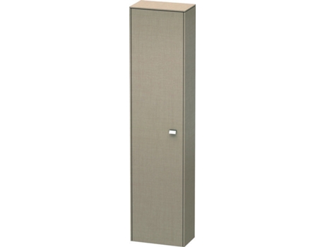 Armario DURAVIT Brioso alto 177,0x42,0x24,0 cm 1 puerta abatible a la izquierda 1 balda de madera 3 baldas de cristal