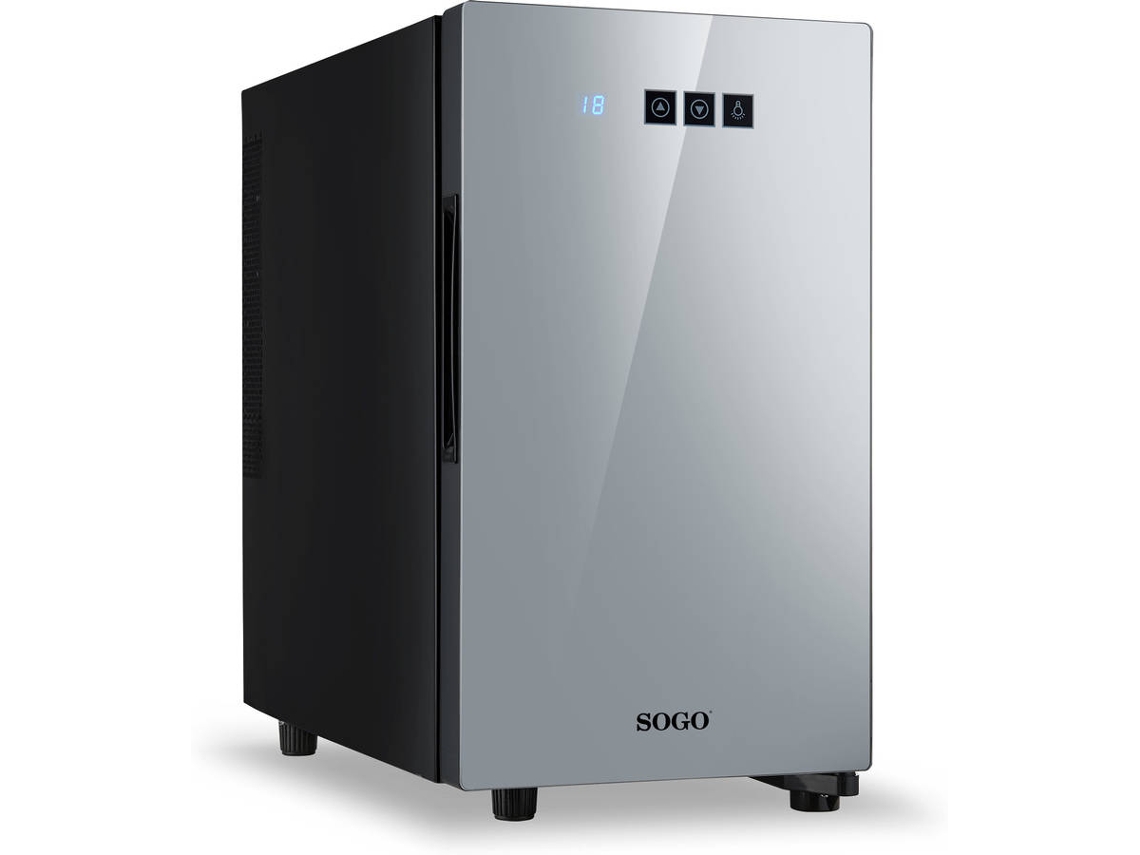 Vinoteca SOGO NEV-SS-21900 (8 botellas - Negro)