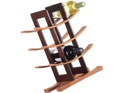 Botellero De Madera, Soporte Decorativo Para Botellas, Botellero Para El Hogar