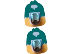 Juego de ducha ajustable de 2 piezas con base y ducha de mano, sin necesidad de taladrar, con Duc Gokoco