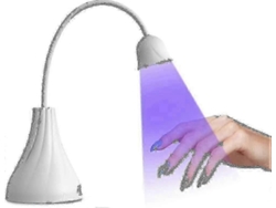 Lámpara de uñas LED UV, mini Lotus, luz manos libres, secador de uñas giratorio, lámpara de secado rápido para esmalte de uñas GOKOCO