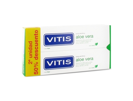 Pasta de Dientes VITIS Aloe Vera Duplo (2 x 150 ml)