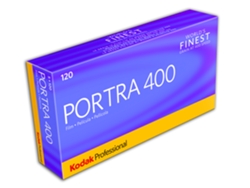 Película profesional Portra 400, color 120, ISO 400, grano fino, tonos naturales, paquete de 5 Kodak (80 exposiciones)