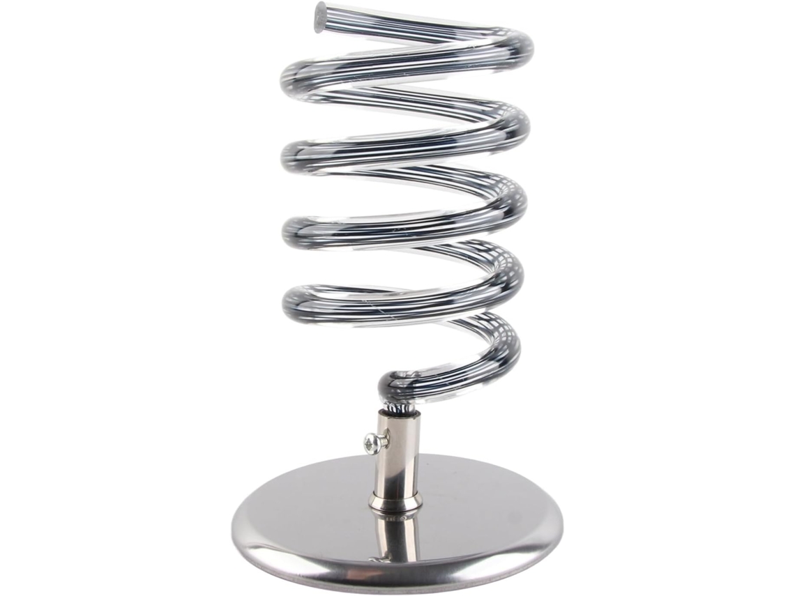 Suporte De Secador De Cabelo Suspenso Cryfokt Com Mola, Suporte Compacto Para Secador De Cabelo Para Apartamentos E