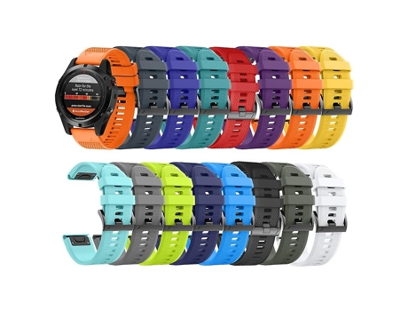 Correa De Reloj Inteligente Para Garmin Descent G1 Correa De Reloj De Silicona De 22 Mm Amy Green VENISYMLIS
