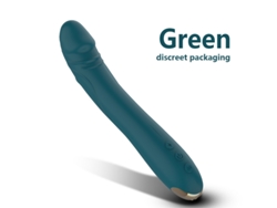 Vibrador De Silicona Suave De 10 Modos Para Mujer (verde)
