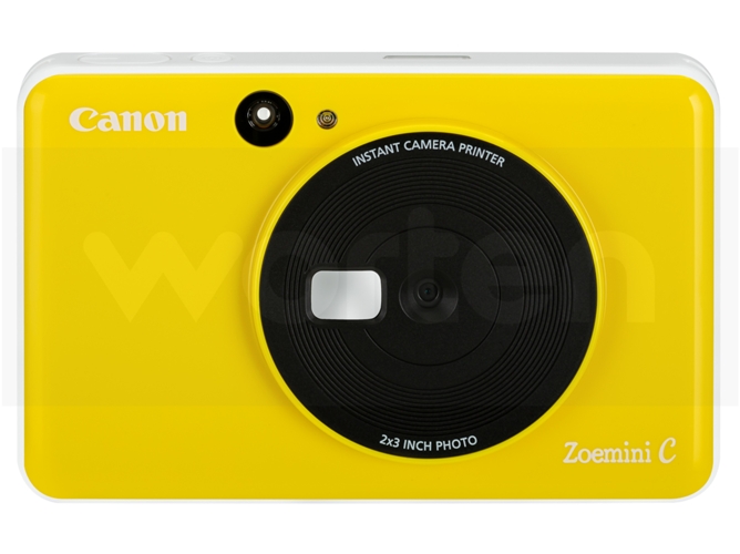 Cámara Instantánea CANON Zoemini C (Amarillo - Li-Po 700 mAh - 51 x 76 mm)