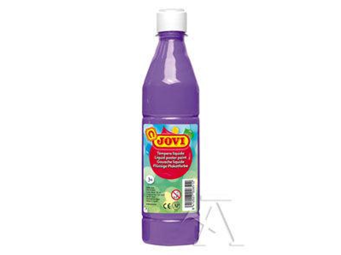 Bote Tempera Liquida Jovi 500Ml Violeta