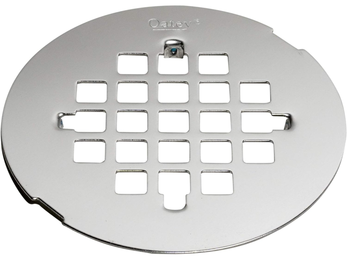 Colador Redondo Snap-tite Oatey 42005 De 10,8 Cm (4-1/4 Pulgadas), Acero Inoxidable