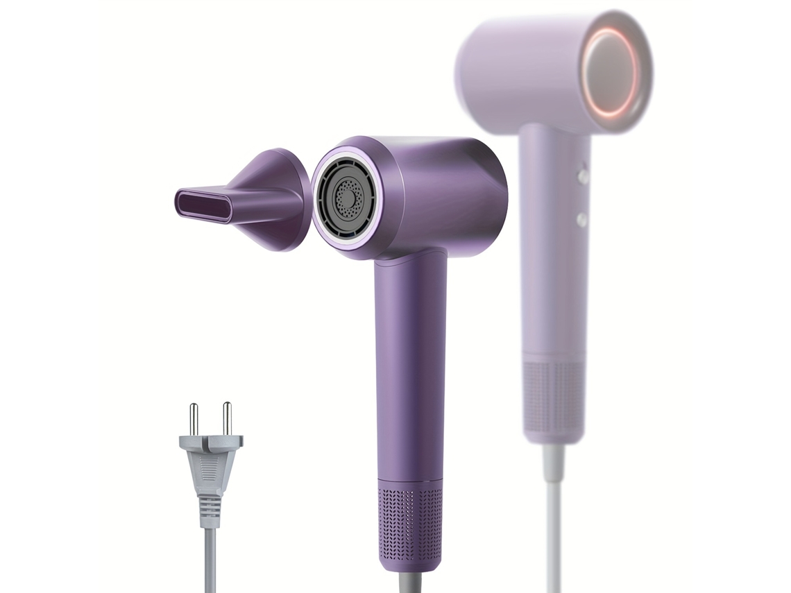 Secador de pelo profesional de iones negativos + fragancia, portátil, 3 velocidades, secado rápido, para el hogar, viajes o como regalo - STELASPLEN