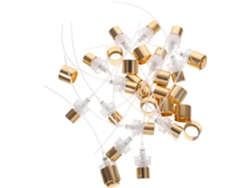 Embouts Vaporisateurs Parfum 15 Pcs Para Flacon À Pompe 15 Mm Plastique Doré Réutilisable Précisi...