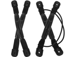Asa Lateral De Plástico Pvc Negro Para Kayak, Juego De 4 Piezas Con Cordón Elástico.