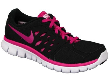 Zapatillas Deportivas NIKE Flex 2013 Rn Gs (Negro, Rosa - Material Sintético - 35,5)