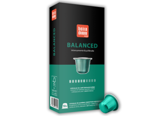 Café Cápsula Aluminio Balanced 10 Un