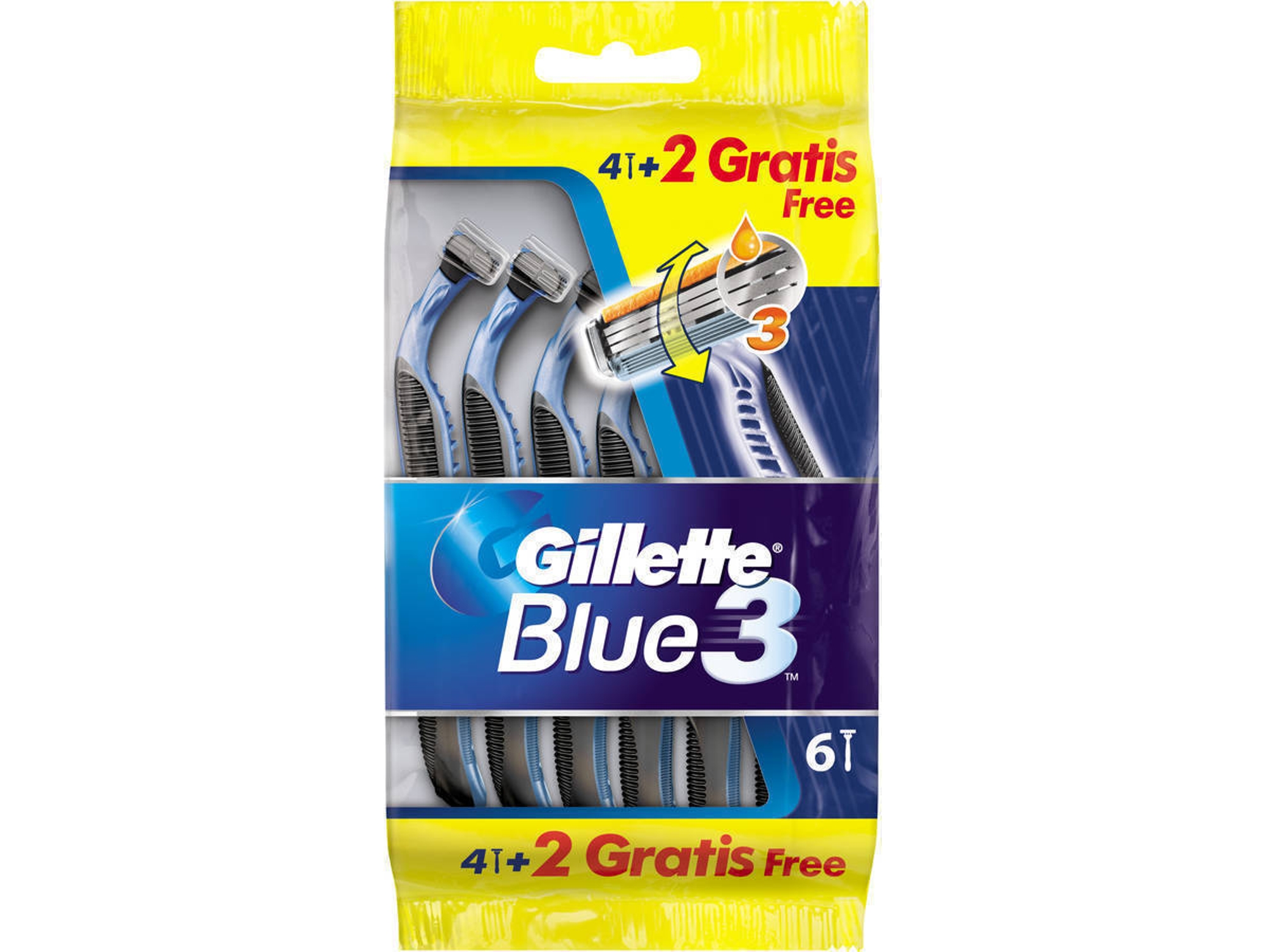 Lamina de Afeitar GILLETTE Negro