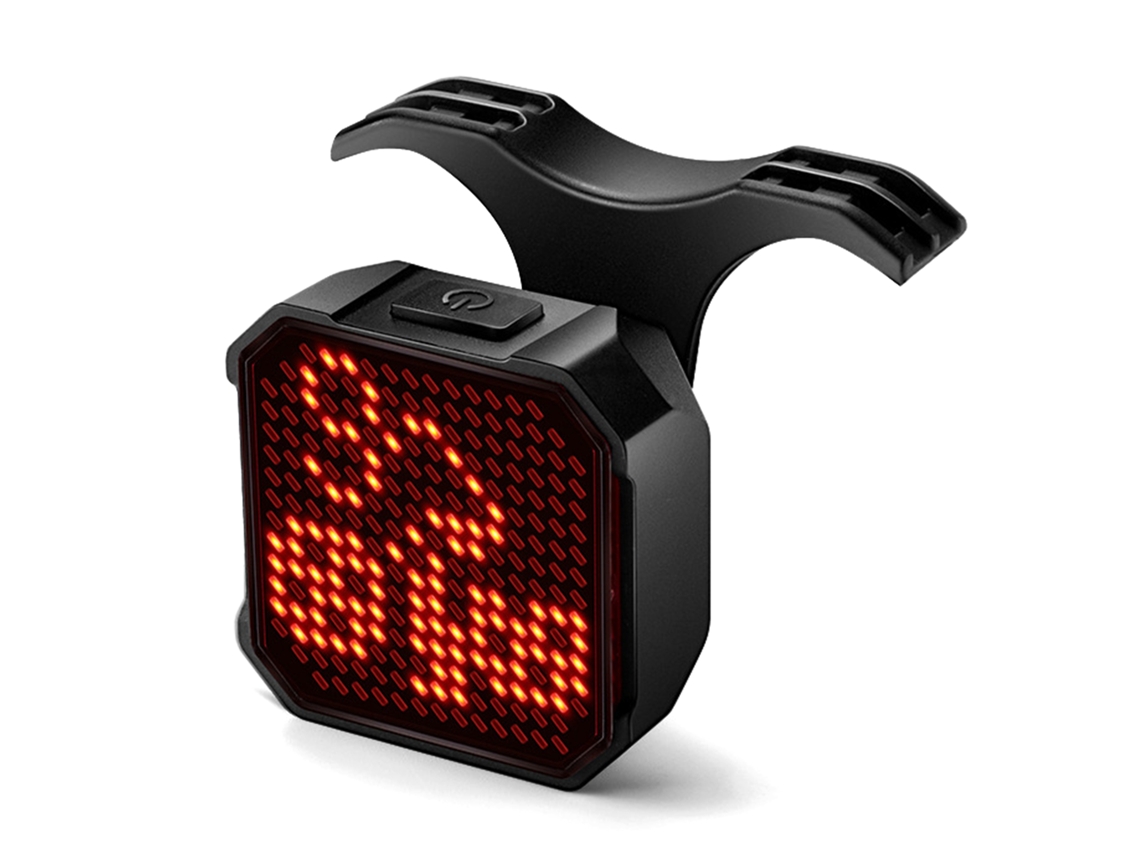 Luz Trasera Led Inteligente Recargable Para Bicicleta Con Sensor De Freno, Control Por Aplicación, Ip66