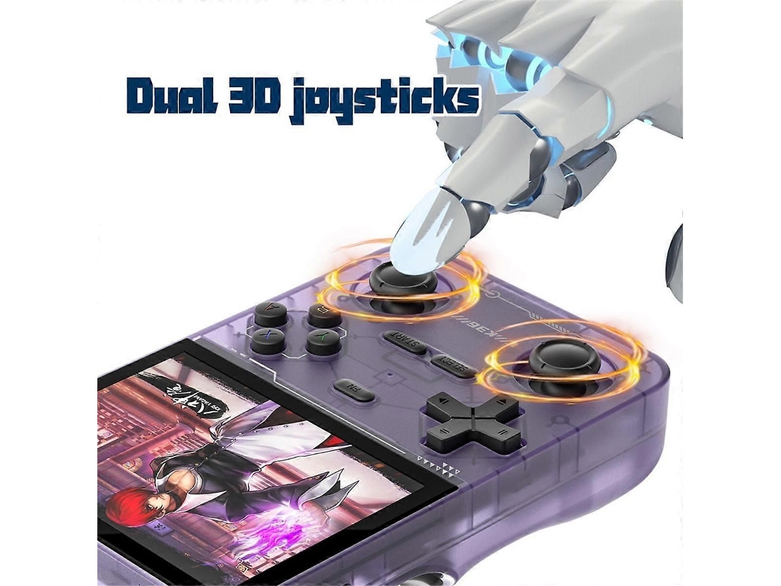 Consola de juegos retro portátil K36, 64 g, más de 16000 juegos, 3,5 pulgadas, 3500 mAh, joystick dual para PSP/MAME/N64, reproductor de videojuegos de GOKOCO