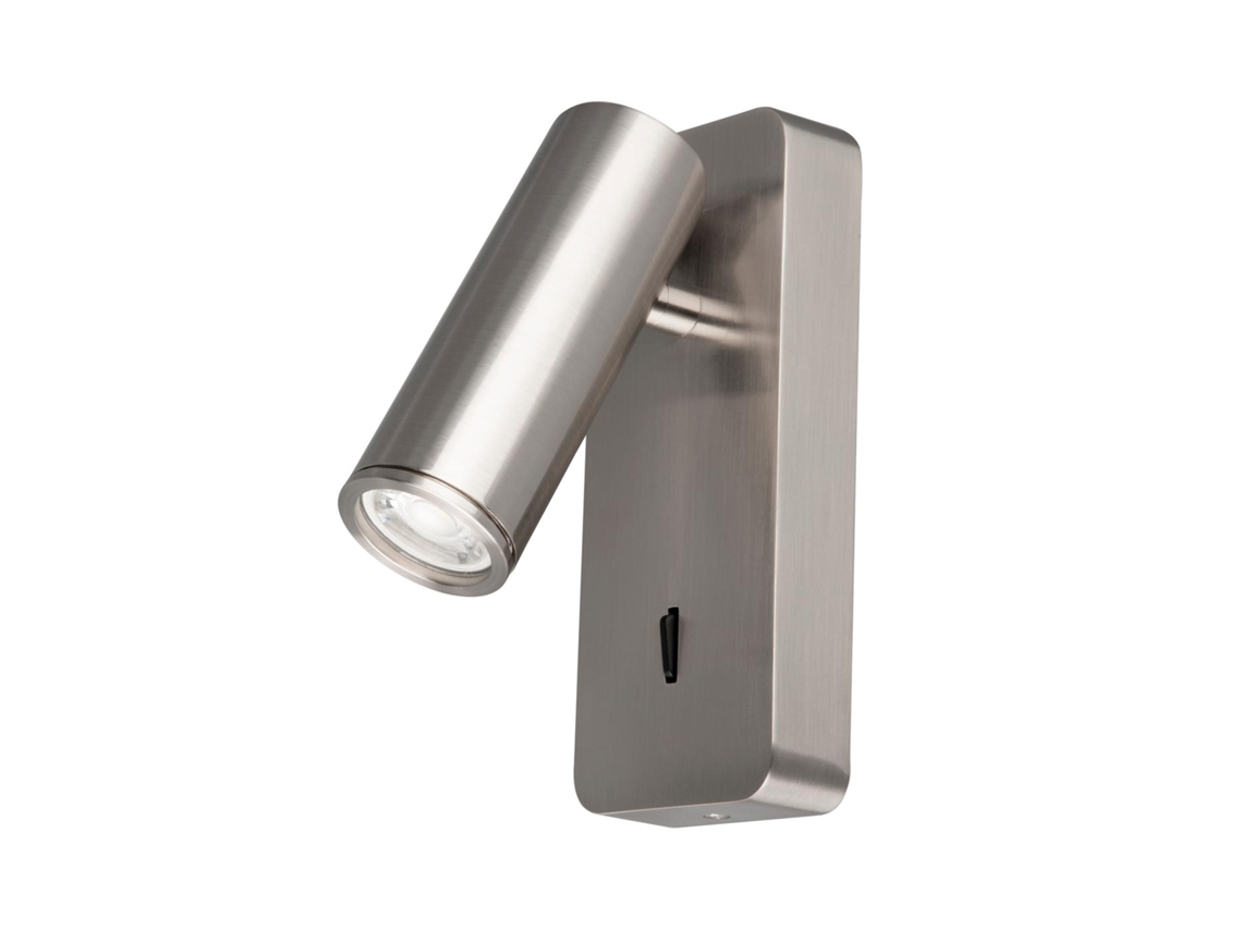 Aplique lector níquel satinado GU10 mini NOTTE MANTRA ILUMINACIÓN
