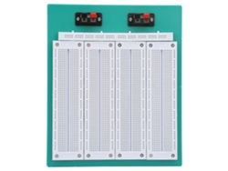 Placa De Ensayo Sin Soldadura Pcb 700 Puntos Reutilizable 4 En 1 Para Circuitos Syb-500