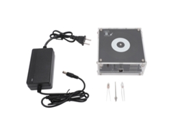 Bobina De Música Bluetooth Com Arco Tocável Transmissão Sem Fio Brinquedo De Mesa Preto Plug Us 100‑240v