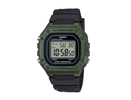 Reloj CASIO Hombre (Resina - Negro)