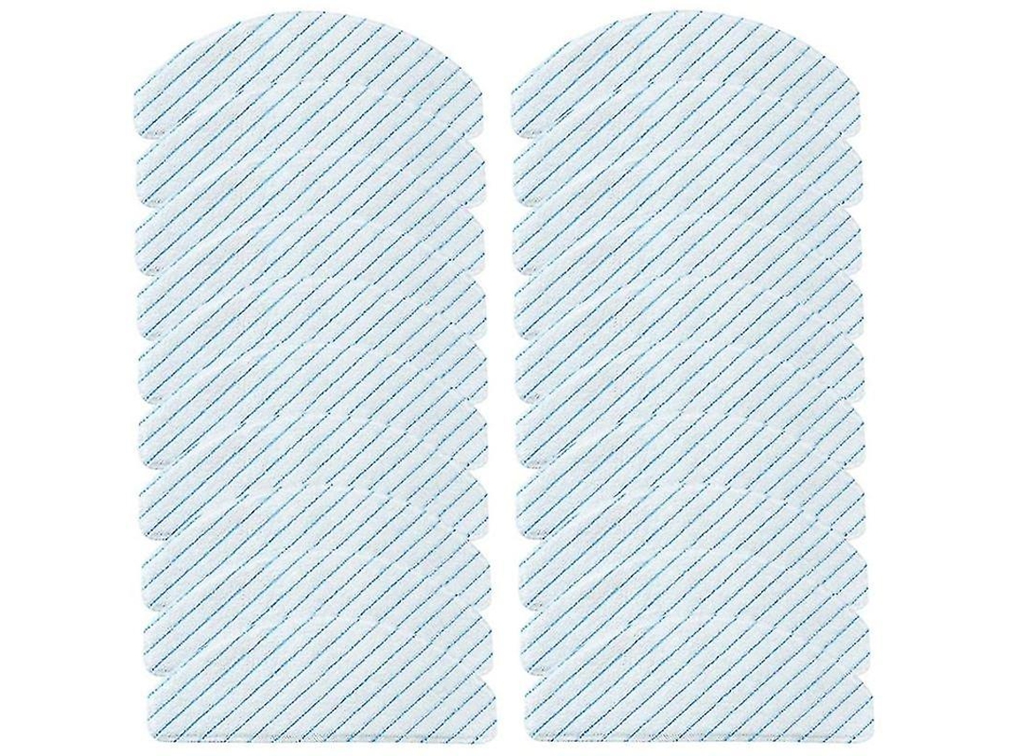 Paquete de 20 trapos resistentes. Compatible con las piezas del Ecovacs Deebot Ozmo T8 Aivi T8 Max.