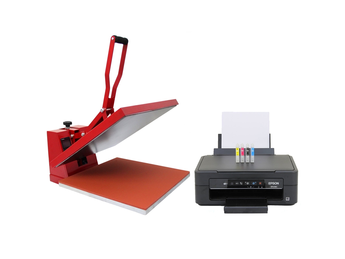 Prensa térmica Monstershop Pixmax, 50 x 50 cm, Epson, sublimación A3