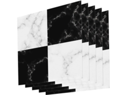 5 Láminas De Baldosas Autoadhesivas Para Suelo, Baldosas De Linóleo Para Pared, Decoración Adhesiva Para Fregar