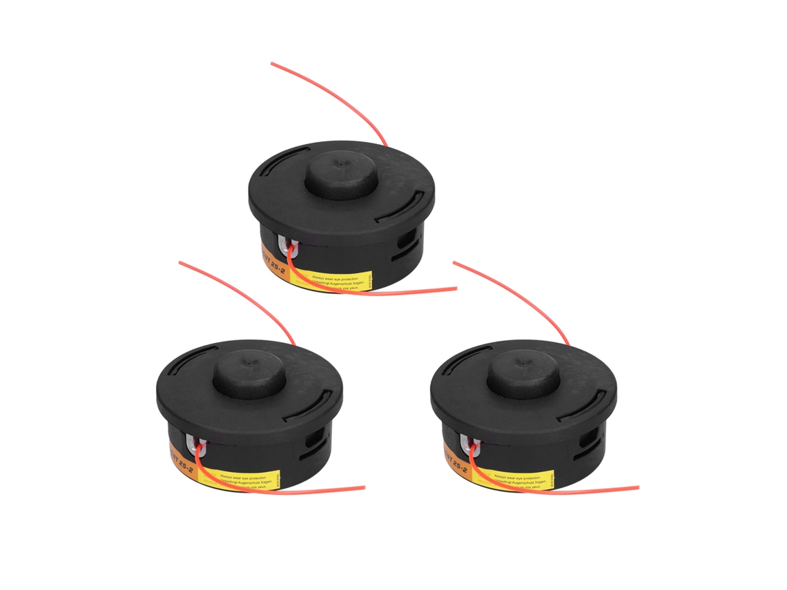 3 Cabezales De Repuesto Para Desbrozadora Compatibles Con Stihl 25-2 Fs90 Fs100 Fs110 Fs130 Fs250 Fs56