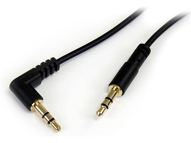 Cable de Audio STARTECH (Jack 3.5mm - Jack 3.5mm - 1.8 m - Negro)