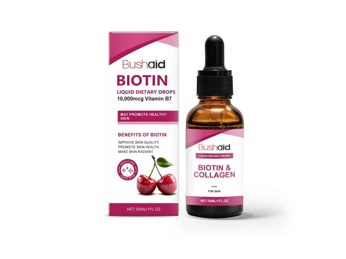 Gotas de biotina para la piel (orales)