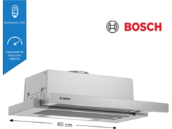 Campana BOSCH DFT63AC50 (368 m3/h - 59.8 cm - Inox)