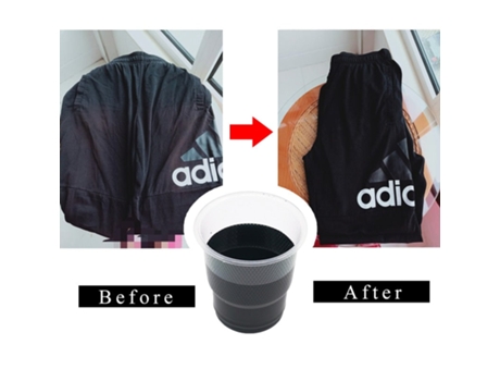Pintura acrílica color tela tinte pigmento colorante ropa renovación textil - negro 20gNegro 10g SLOWMOOSE