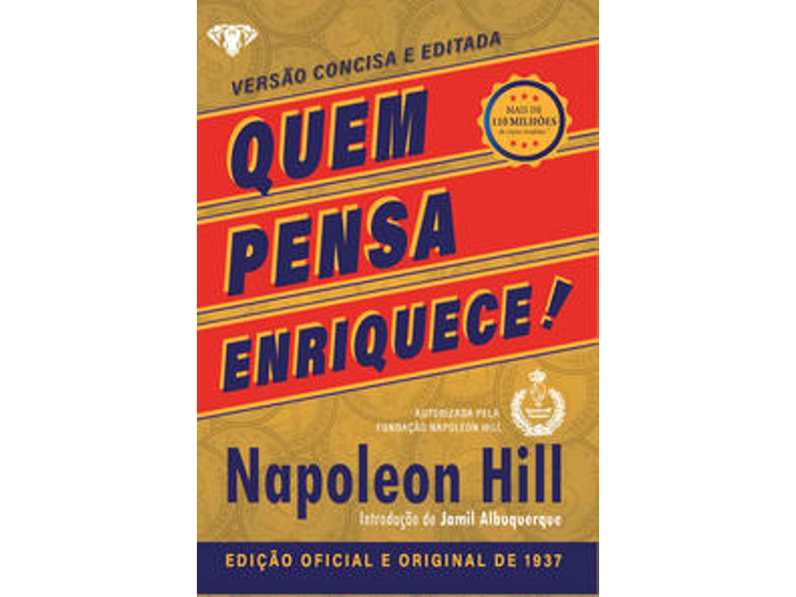 Libro Quem pensa enriquece - LIVRO DE BOLSO de Napoleon Hill  (Portugués (Brasil)