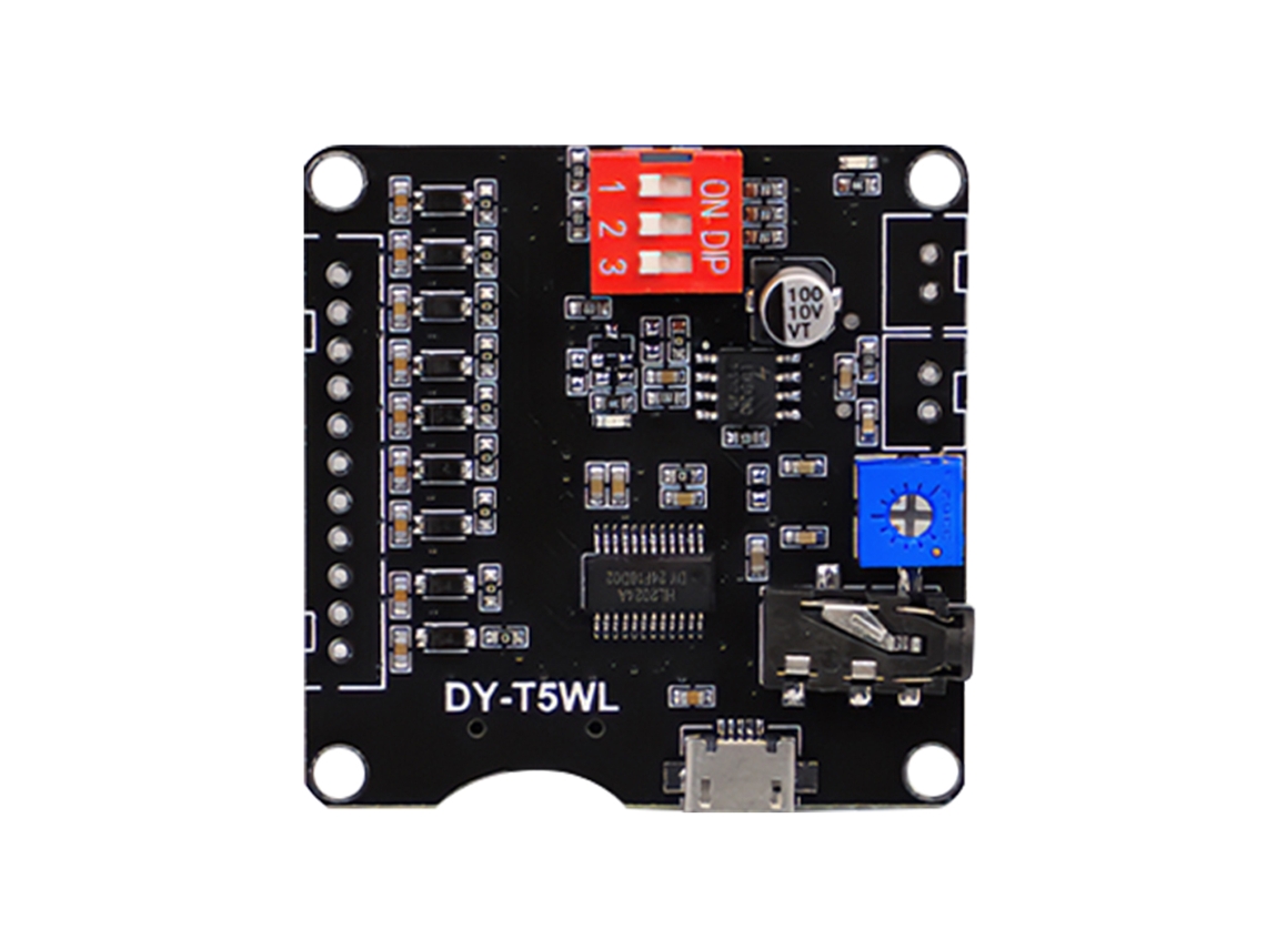 Módulo Reproductor Audio Mp3 5w Con Control 9ch Tarjeta De Memoria Y Usb Para Reproducción De Voz