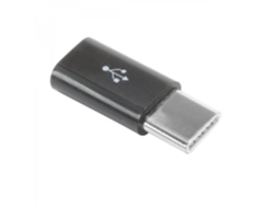 Adaptador de cargador Micro USB hembra a tipo C macho