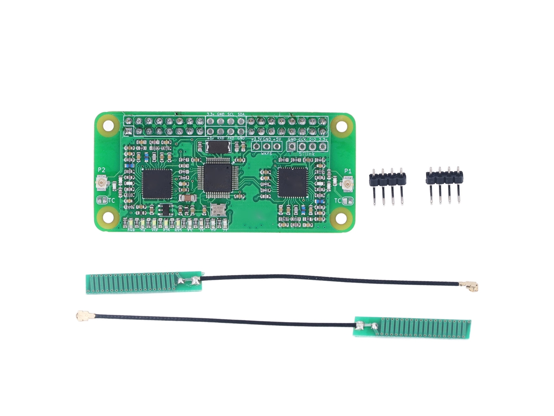Placa de punto de acceso MMDVM, módulo mini dúplex, con antena, 433, compatible con DMR, DSTAR, YSF, P25, NXDN, POCSAG (sin marca)