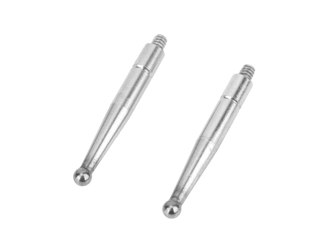 2 Piezas Sonda De Indicador De Prueba Dial Medidor Indicadores Herramienta Accesorio Ruby