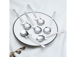 Cucharas Forma De Guitarra De Acero Inoxidable 18/10 Cute Spoons Para Café Hogar Regalo