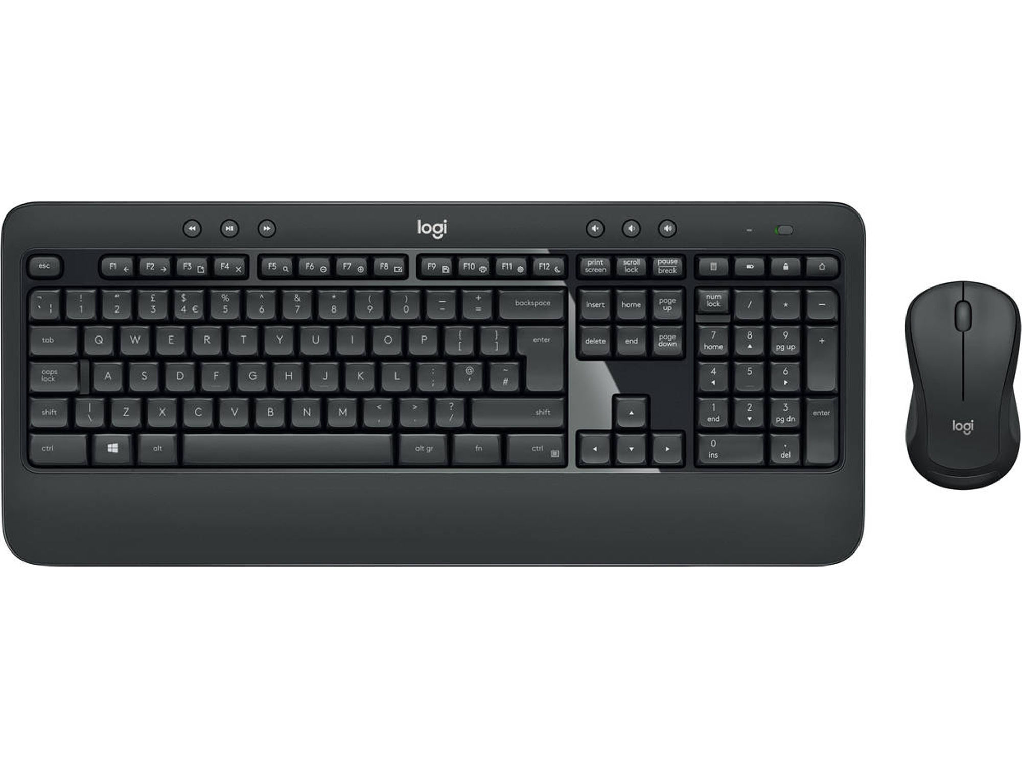 Teclado LOGITECH MK540 Advanced (Inalámbrico - Layout Italiano - Teclado Numérico)