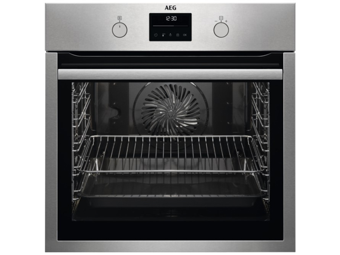 Horno AEG BPS331160M (71 L - Pirolítico - Inox)