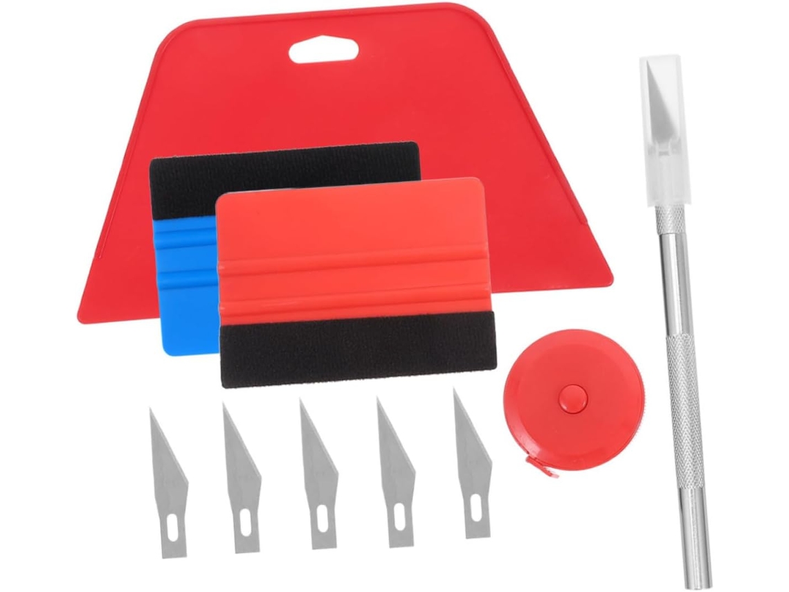 Kit De Herramientas Para Alisar Papel Pintado, Adhesivo Para Alisar Papel Pintado, Espátula