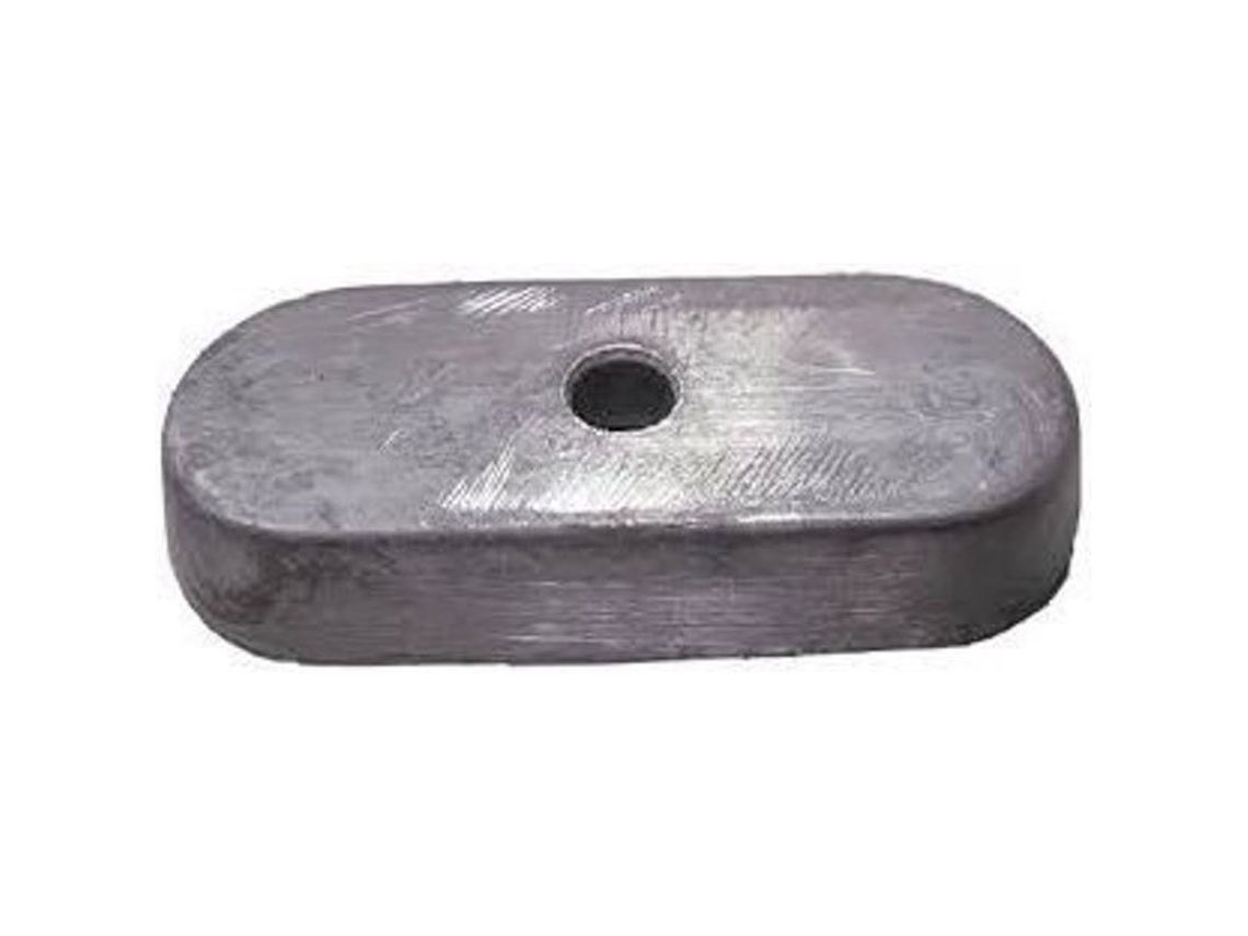 Ânodo Da Placa Yamaha F8C-68T 2000-4T Prateadotecnoseal